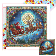 Load image into Gallery viewer, Diamond Painting - Full Square - Christmas in glass (40*40CM)
