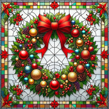 Load image into Gallery viewer, Diamond Painting - Full Square - Christmas in glass (40*40CM)
