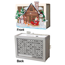 Load image into Gallery viewer, Wooden Christmas Santa &amp; Snowman Diamond Painting Money Saving Box for Beginners
