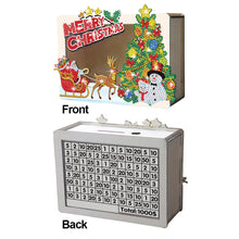 Load image into Gallery viewer, Wooden Christmas Santa &amp; Snowman Diamond Painting Money Saving Box for Beginners
