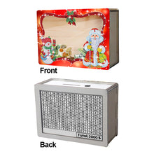 Load image into Gallery viewer, Wooden Christmas Santa &amp; Snowman Diamond Painting Money Saving Box for Beginners
