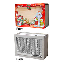 Load image into Gallery viewer, Wooden Christmas Santa &amp; Snowman Diamond Painting Money Saving Box for Beginners
