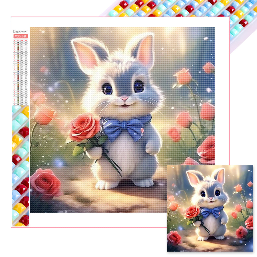 Diamond Painting - Full Square - Bunny (30*30CM)