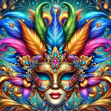 Load image into Gallery viewer, Diamond Painting - Full Round - Diamond mask feather (30*30CM)
