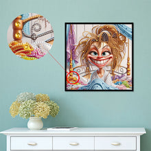 Load image into Gallery viewer, Diamond Painting - Partial Special Shaped - Cute old lady (30*30CM)

