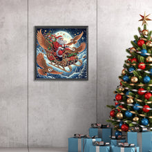 Load image into Gallery viewer, Diamond Painting - Partial Special Shaped - Santa Claus (30*30CM)
