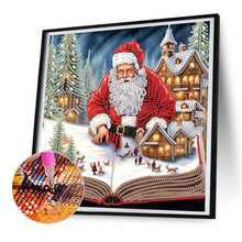 Load image into Gallery viewer, Diamond Painting - Partial Special Shaped - Santa Claus (30*30CM)
