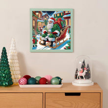 Load image into Gallery viewer, Diamond Painting - Partial Special Shaped - Santa Claus (30*30CM)
