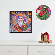Load image into Gallery viewer, Diamond Painting - Partial Special Shaped - Santa Claus (30*30CM)
