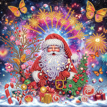 Load image into Gallery viewer, Diamond Painting - Partial Special Shaped - Santa Claus (30*30CM)
