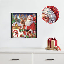 Load image into Gallery viewer, Diamond Painting - Partial Special Shaped - Santa Claus (30*30CM)
