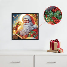 Load image into Gallery viewer, Diamond Painting - Partial Special Shaped - Santa Claus (30*30CM)
