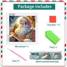 Load image into Gallery viewer, Diamond Painting - Partial Special Shaped - Santa Claus (30*30CM)
