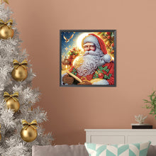 Load image into Gallery viewer, Diamond Painting - Partial Special Shaped - Santa Claus (30*30CM)
