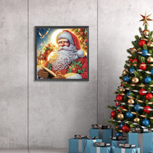 Load image into Gallery viewer, Diamond Painting - Partial Special Shaped - Santa Claus (30*30CM)
