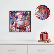 Load image into Gallery viewer, Diamond Painting - Partial Special Shaped - Santa Claus (30*30CM)
