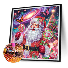 Load image into Gallery viewer, Diamond Painting - Partial Special Shaped - Santa Claus (30*30CM)
