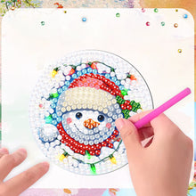 Load image into Gallery viewer, 6Pcs Acrylic Merry Christmas Diamond Painting Refrigerator Magnet for Home decor

