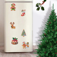 Load image into Gallery viewer, 6Pcs Acrylic Merry Christmas Diamond Painting Refrigerator Magnet for Home decor
