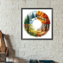 Load image into Gallery viewer, Diamond Painting - Full Round - Seasonal scenery (40*40CM)
