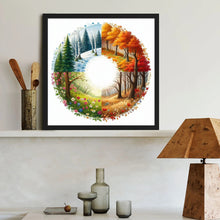 Load image into Gallery viewer, Diamond Painting - Full Round - Seasonal scenery (40*40CM)
