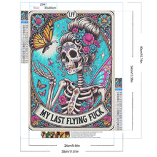 Load image into Gallery viewer, Diamond Painting - Full Round - Skull tarot cards (30*40CM)
