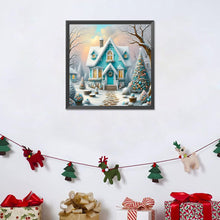 Load image into Gallery viewer, Diamond Painting - Full Round - Christmas house (40*40CM)
