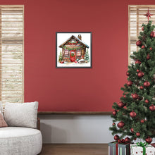 Load image into Gallery viewer, Diamond Painting - Full Round - Christmas house (40*40CM)
