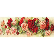 Load image into Gallery viewer, Diamond Painting - Full Round - Vintage roses (80*30CM)
