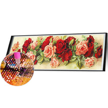 Load image into Gallery viewer, Diamond Painting - Full Round - Vintage roses (80*30CM)
