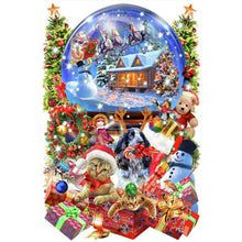 Load image into Gallery viewer, AB Diamond Painting - Full Round - Christmas crystal ball (40*60CM)
