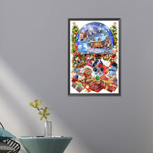 Load image into Gallery viewer, AB Diamond Painting - Full Round - Christmas crystal ball (40*60CM)
