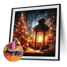 Load image into Gallery viewer, AB Diamond Painting - Full Square - Lights under the Christmas tree (30*30 CM)
