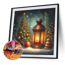 Load image into Gallery viewer, AB Diamond Painting - Full Square - Lights under the Christmas tree (30*30 CM)
