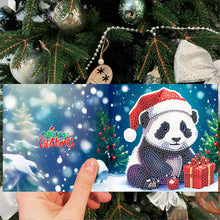 Load image into Gallery viewer, 12pcs Christmas Diamond Painting Greeting Cards Diamond Art Christmas Cards (A)
