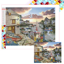 Load image into Gallery viewer, Diamond Painting - Full Square - Harbor (40*30CM)
