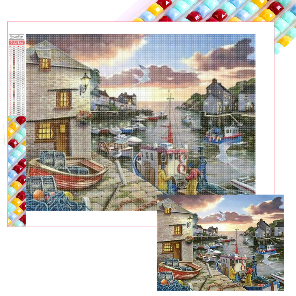 Diamond Painting - Full Square - Harbor (40*30CM)