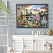 Load image into Gallery viewer, Diamond Painting - Full Square - Harbor (40*30CM)
