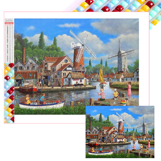 Diamond Painting - Full Square - Harbor (40*30CM)