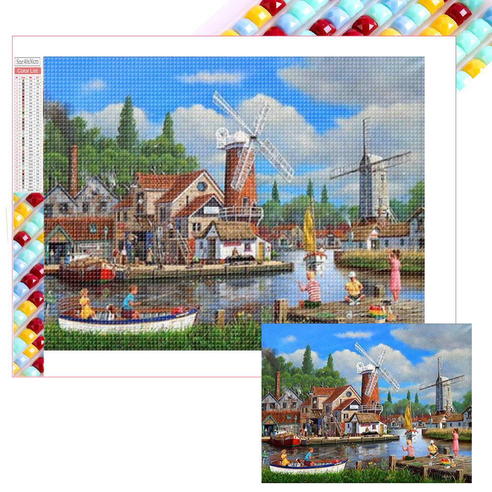 Diamond Painting - Full Square - Harbor (40*30CM)