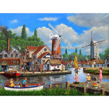 Load image into Gallery viewer, Diamond Painting - Full Square - Harbor (40*30CM)
