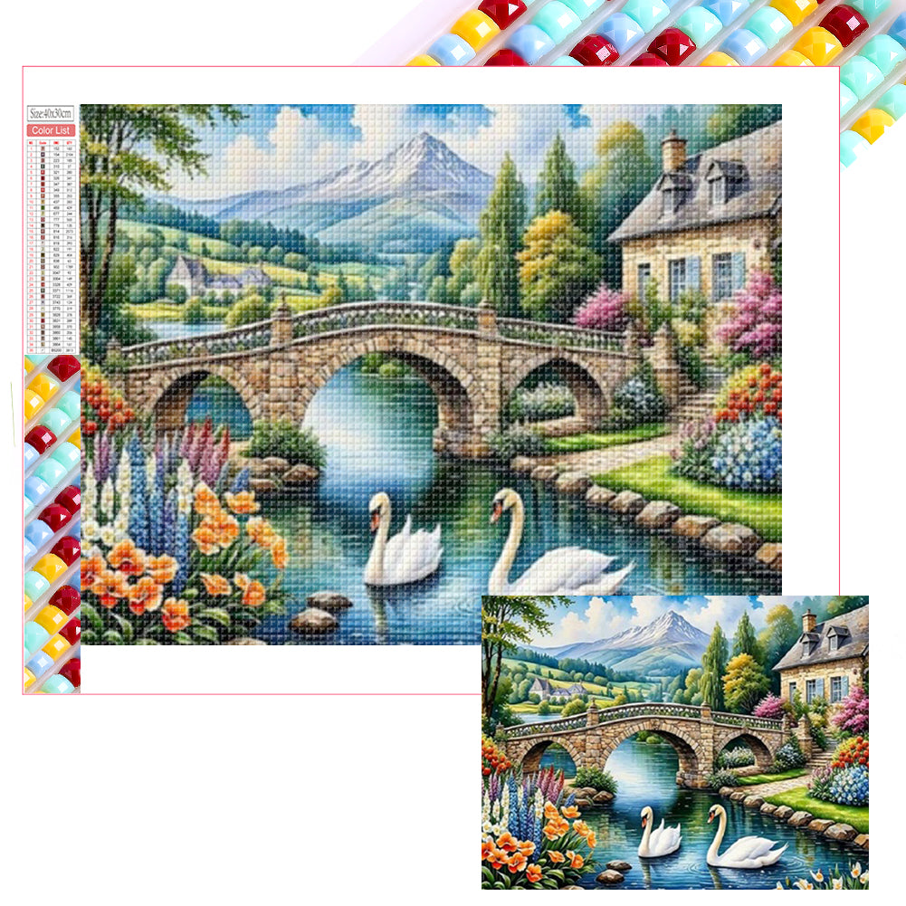 Diamond Painting - Full Square - Lake (40*30CM)