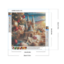 Load image into Gallery viewer, Diamond Painting - Full Round - Beach castle (30*30CM)
