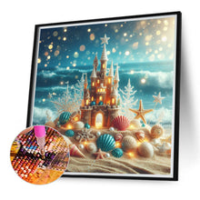 Load image into Gallery viewer, Diamond Painting - Full Round - Beach castle (30*30CM)
