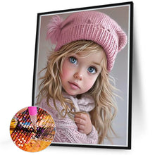 Load image into Gallery viewer, Diamond Painting - Full Round - Big-eyed girl (40*50CM)
