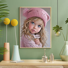 Load image into Gallery viewer, Diamond Painting - Full Round - Big-eyed girl (40*50CM)
