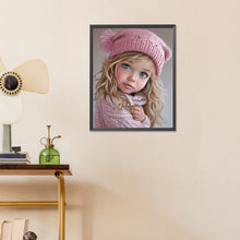 Load image into Gallery viewer, Diamond Painting - Full Round - Big-eyed girl (40*50CM)
