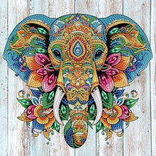 Load image into Gallery viewer, Diamond Painting - Partial Special Shaped - Elephant (30*30CM)
