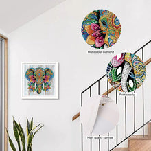 Load image into Gallery viewer, Diamond Painting - Partial Special Shaped - Elephant (30*30CM)
