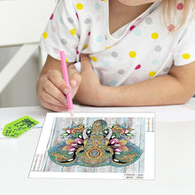 Load image into Gallery viewer, Diamond Painting - Partial Special Shaped - Elephant (30*30CM)
